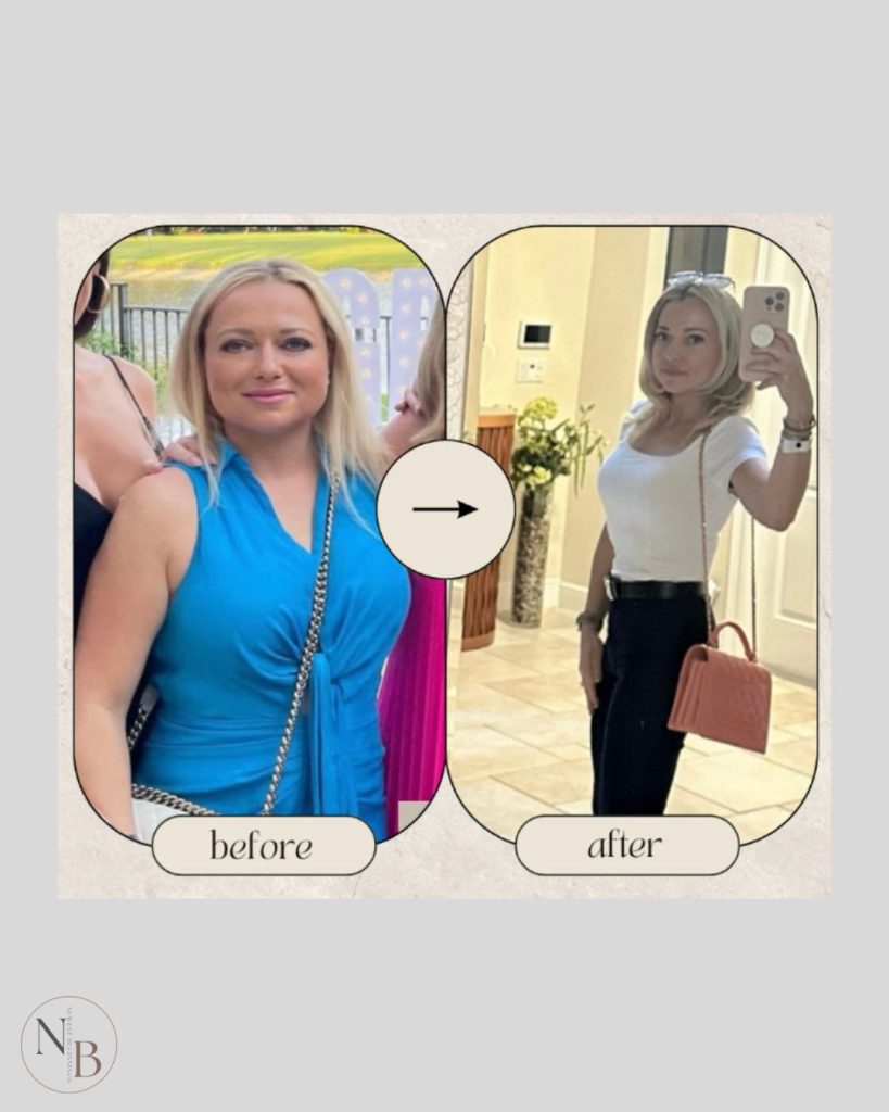 weight loss before and after